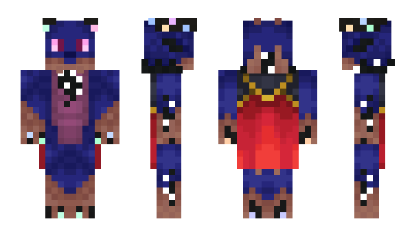 Minecraft skin AshmanTheZinogre