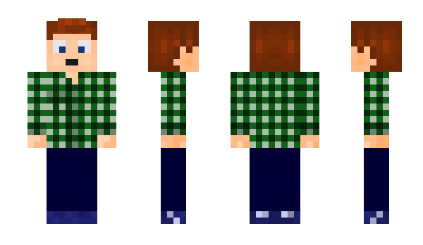 Minecraft skin shiny008