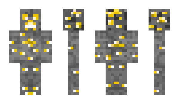 Minecraft skin goldencreep