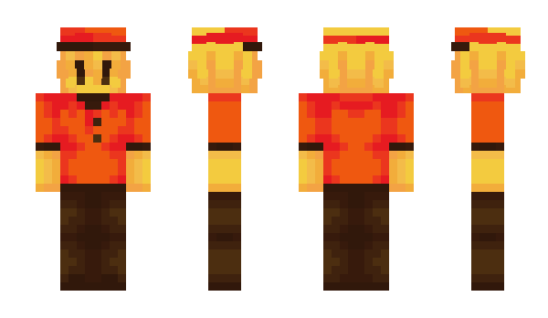Minecraft skin vxnillam0cha