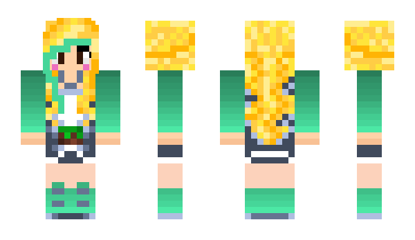 Minecraft скін по ніку KrippaGirl