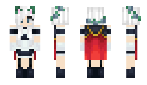 Minecraft скин по нику CatgirlliumZ