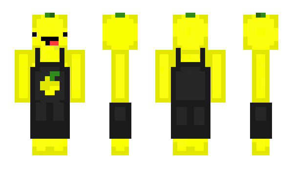 Minecraft скин по нику LemonPowder