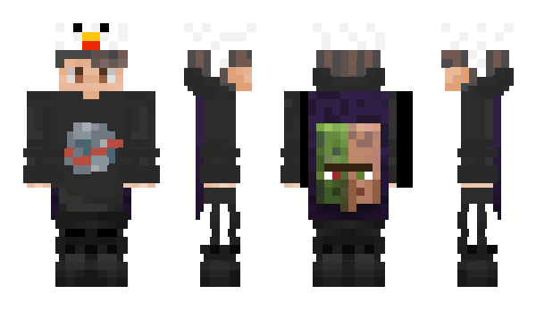 Minecraft skin piep