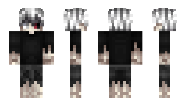 Minecraft skin kanekihaise