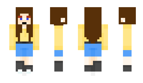 Minecraft скін по ніку Anne99