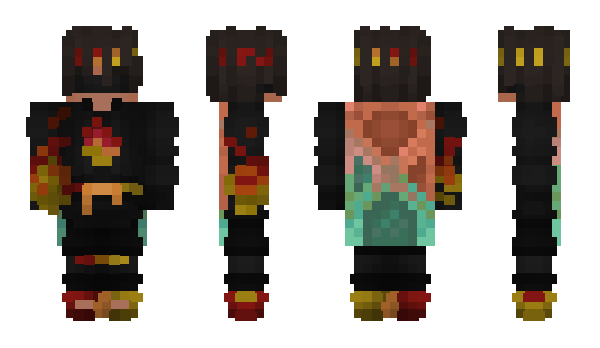 Minecraft скін по ніку flamfa