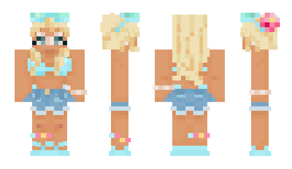 Minecraft skin cutecoree