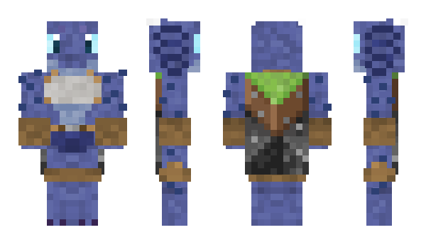 Minecraft skin TouchScalyTail