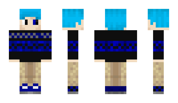 Minecraft skin NoHaxJustStreave