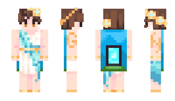 Minecraft skin GoldenHourMCH