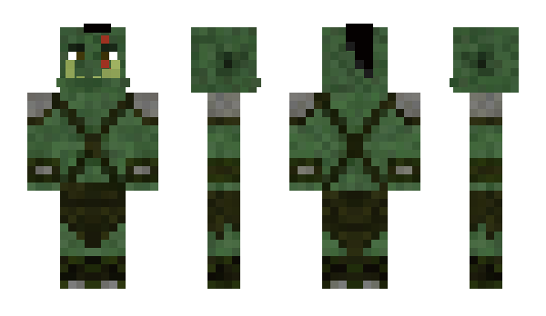 Minecraft skin ork_