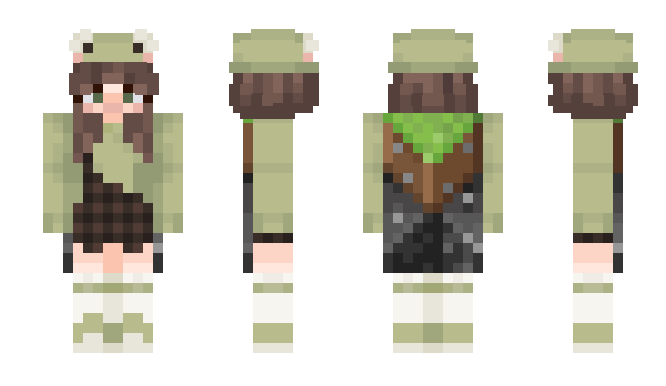 Minecraft skin Blucache