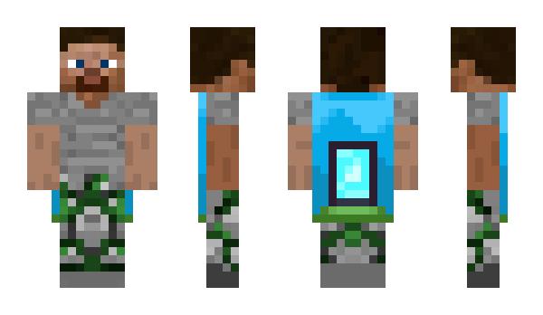 Minecraft skin Tenpox