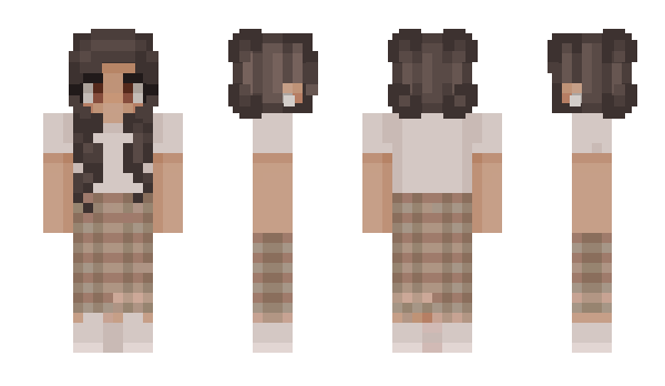 Minecraft skin TheCree