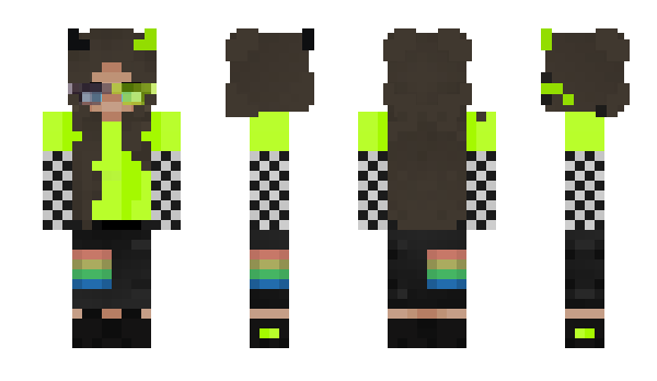 Minecraft skin Miserabletrash