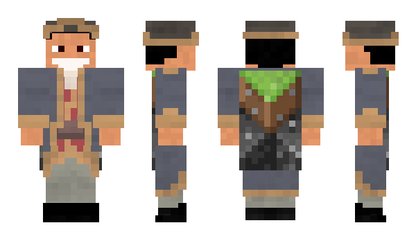 Minecraft skin papier70