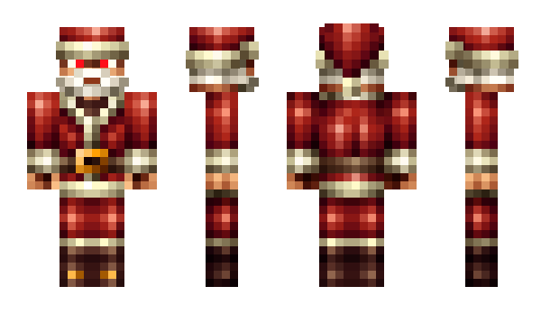 Minecraft skin Santa314