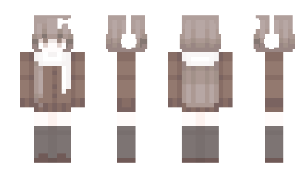 Minecraft skin Minky