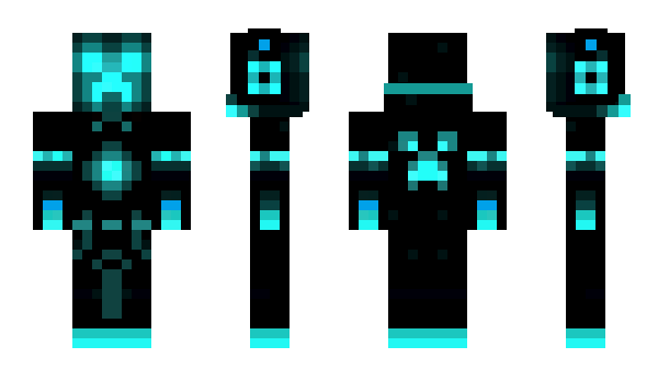 Minecraft skin creepytron