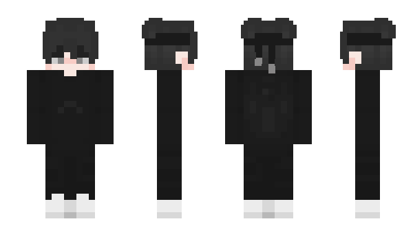 Minecraft skin BaumSilber