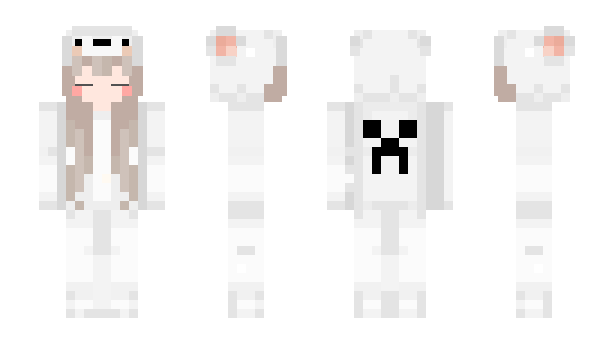 Minecraft skin MinaCogumelo