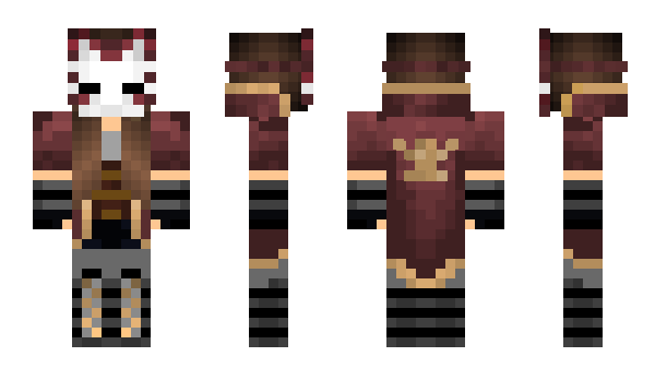 Minecraft skin Roseblank