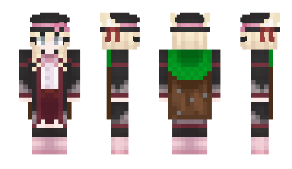 Minecraft skin Witchsama