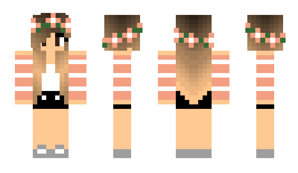 Minecraft skin lolovexoxo