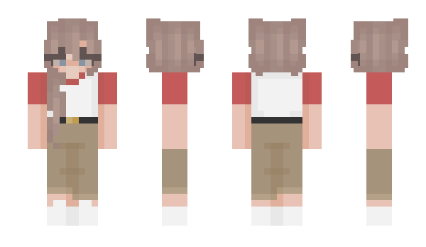 Minecraft skin Yareli