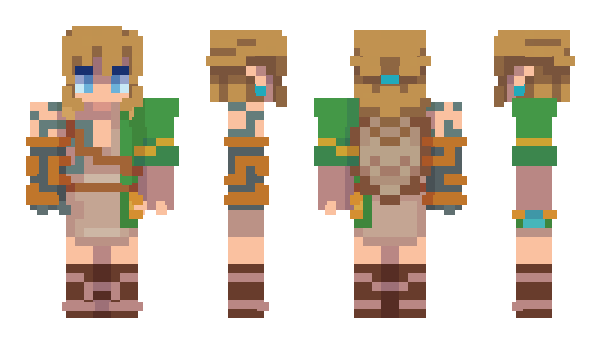 Minecraft skin Marfra