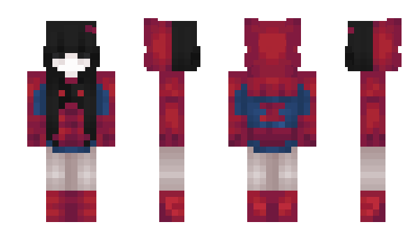 Minecraft skin Spiderr_girl