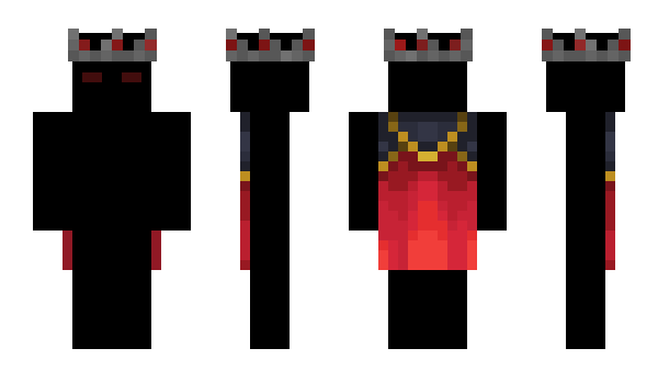 Minecraft skin Nachtspieler