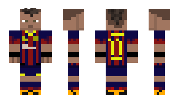 Minecraft skin Neymar11