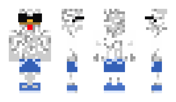 Minecraft скин по нику Hollywood