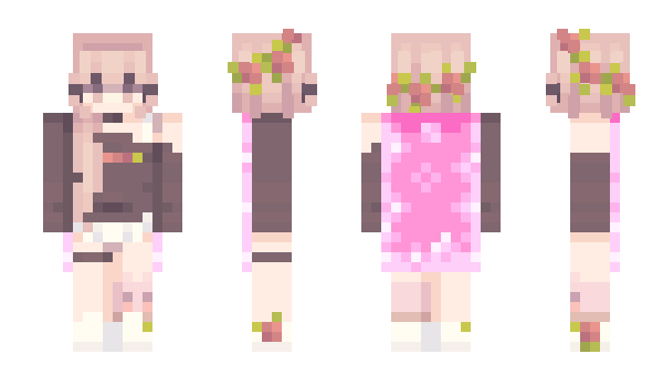 Minecraft skin Luna_Mars