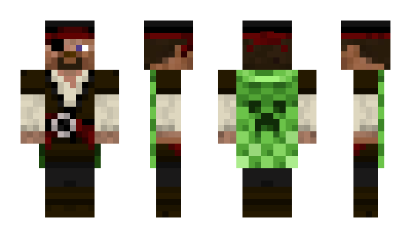 Minecraft скин по нику HorrorLetter