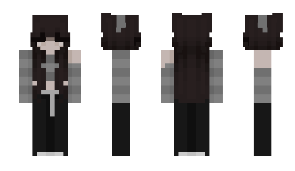 Minecraft skin Roziaaaa