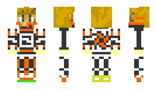 Minecraft skin PedroGamaski