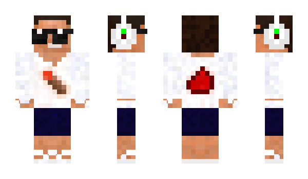 Minecraft скин по нику TheDaas
