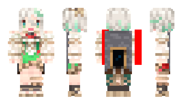 Minecraft skin Immergreen