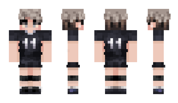 Minecraft skin OsamuMiya