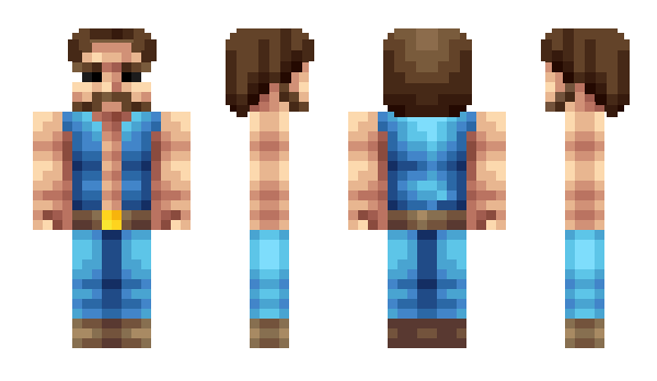 Minecraft skin asefc