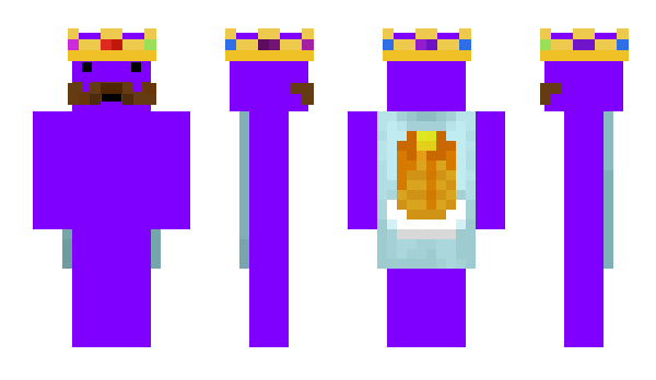 Minecraft skin Mpurpled