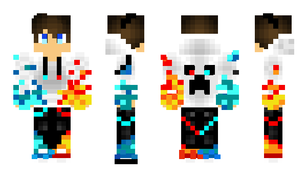 Minecraft skin Xrayson