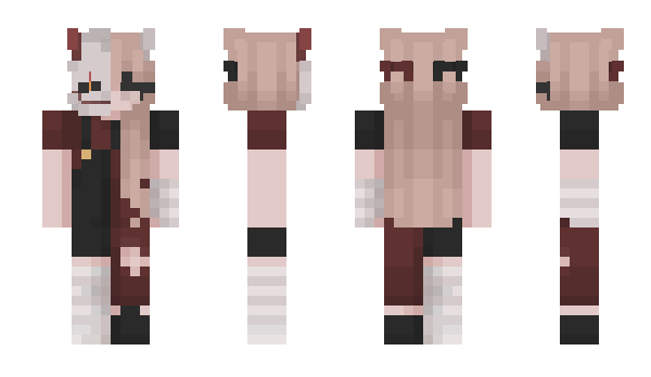 Minecraft skin MorwenLaLanterne