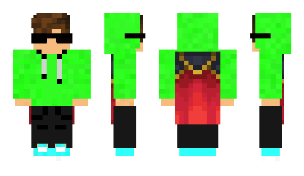 Minecraft skin VINNYZD