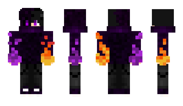 Minecraft skin BlackPars