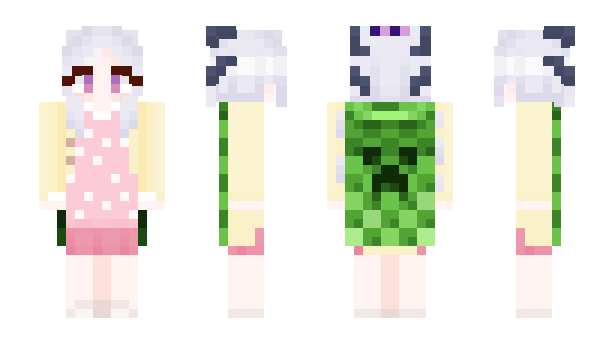 Minecraft skin SleepyHina_