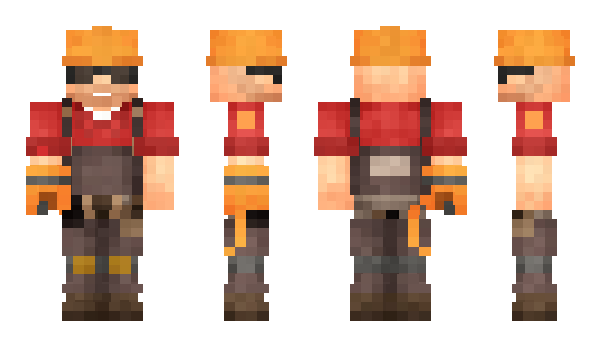 Minecraft skin LordEnginer